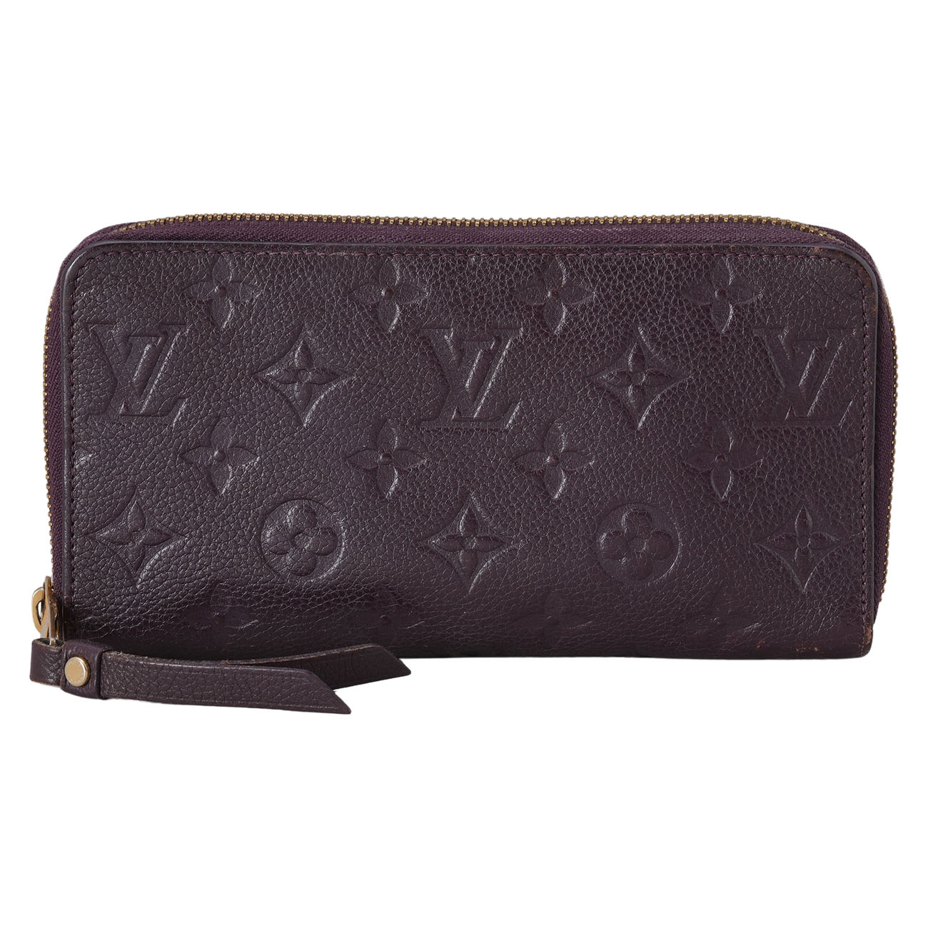 LOUIS VUITTON(USED)루이비통 앙프렝뜨 지퍼 장지갑